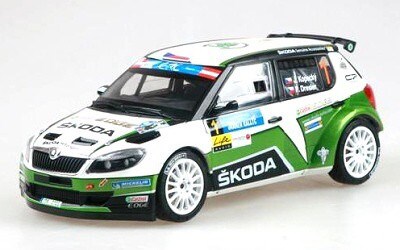 KODA FABIA S2000 No.1 KOPECK/DRESLER JANNER RALLY 2013