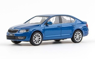 ŠKODA OCTAVIA III 2012 BLUE RACE METALLIC