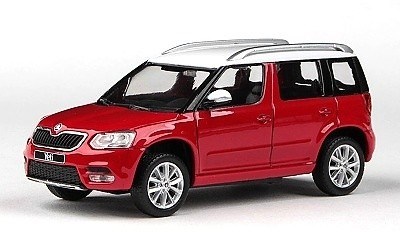 ŠKODA YETI FL 2013 ČERVENÁ CORRIDA UNI