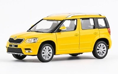 ŠKODA YETI FL 2013 ŽLUTÁ TAXI