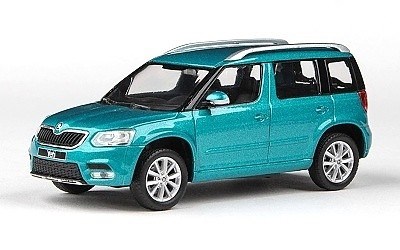 ŠKODA YETI FL 2013 MODRÁ SEA METALÍZA