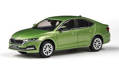 ŠKODA OCTAVIA IV 2020 ZELENÁ MÁJOVÁ METALÍZA Ověřovací série se zaváděcí cenou