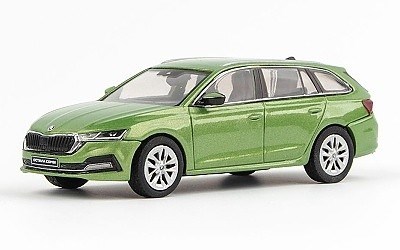 ŠKODA OCTAVIA IV COMBI 2020 ZELENÁ MÁJOVÁ METALÍZA