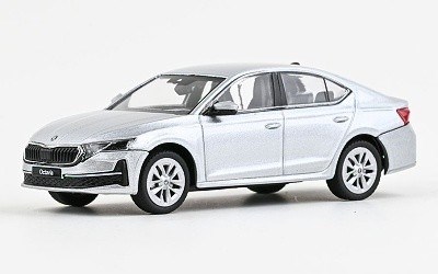 ŠKODA OCTAVIA IV 2024 stříbrná brilliant metalíza