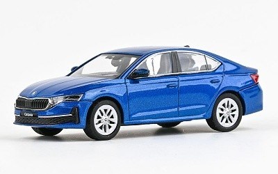 ŠKODA OCTAVIA IV 2024 MODRÁ RACE METALÍZA