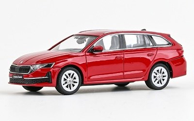 ŠKODA OCTAVIA IV COMBI 2024 červená velvet metalíza