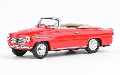 ŠKODA FELICIE 1963 ČERVENÁ SVĚTLÁ