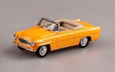 ŠKODA FELICIE 1963 ŽLUTOORANŽOVÁ