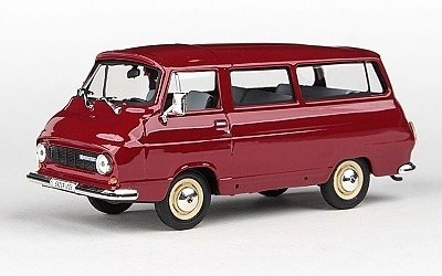 ŠKODA 1203 1974 ČERVENÁ RUBÍNOVÁ