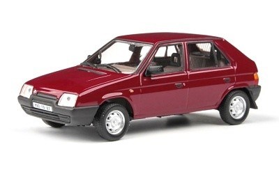ŠKODA FAVORIT 136L 1988 ČERVENÁ APOLLO