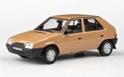 ŠKODA FAVORIT 136L 1988 HNĚDÁ BEDUÍNKSÁ