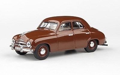 ŠKODA 1201 1956 HNĚDÁ