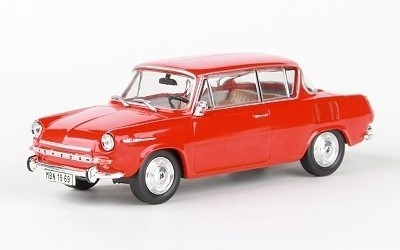 ŠKODA 1100 MBX 1969 ČERVENÁ ORANŽ