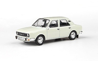 ŠKODA 105L 1977 BÍLÁ LEDOVÁ