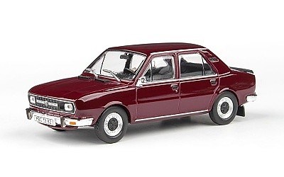 ŠKODA 120L 1982 ČERVENÁ MARON
