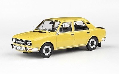 ŠKODA 120L 1982 ŽLUTÁ KANÁRKOVÁ