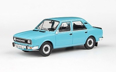 ŠKODA 120L 1982 MODRÁ SVĚTLÁ