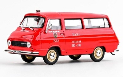 ŠKODA 1203 1974 TAXI RED