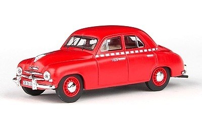 ŠKODA 1201 1956 TAXI RED
