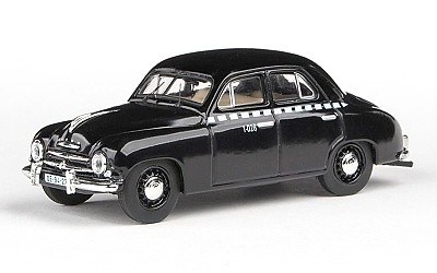 ŠKODA 1201 1956 TAXI ČERNÁ 