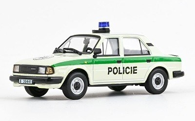 ŠKODA 120L 1984 Policie bílá / zelená