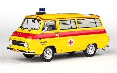 ŠKODA 1203 1974 SANITKA ZÁCHRANNÁ SLUŽBA PRAHA #182