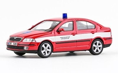 ŠKODA OCTAVIA II 2004 HASIČSKÝ ZÁCHRANNÝ SBOR LETIŠTĚ KARLOVY VARY
