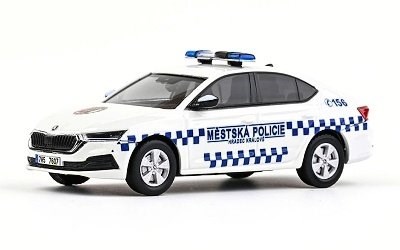 ŠKODA OCTAVIA IV 2020 MĚSTSKÁ POLICIE HRADEC KRÁLOVÉ