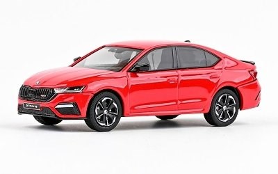 ŠKODA OCTAVIA IV RS 2020 ČERVENÁ RALLY