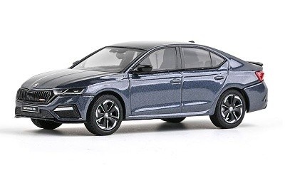 ŠKODA OCTAVIA IV RS 2020 ŠEDÁ ANTHRACITE METALÍZA