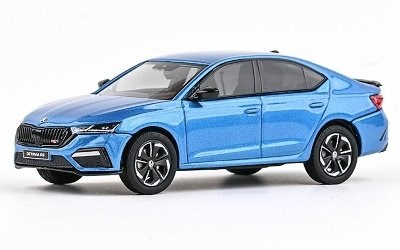ŠKODA OCTAVIA IV RS 2020 MODRÁ OCEAN