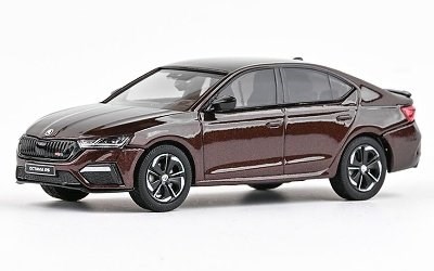 ŠKODA OCTAVIA IV RS 2020 HNĚDÁ MARRONE METALÍZA