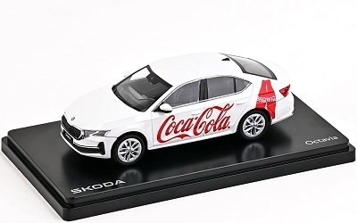 ŠKODA OCTAVIA IV 2024 Coca-Cola white