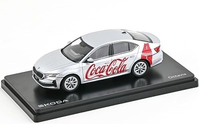 ŠKODA OCTAVIA IV 2024 Coca-Cola silver