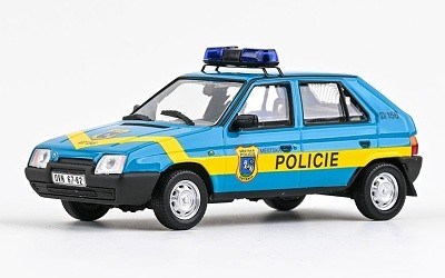 KODA FAVORIT 136L 1988 MSTSK POLICIE OSTRAVA LIMITED EDITION