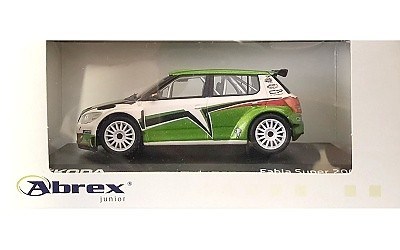 KODA FABIA SUPER 2000 GREEN / WHITE ABREX JUNIOR