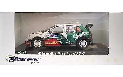 KODA FABIA WRC No.12 MCRAE / GRIST RALLY TELSTRA AUSTRALIA 2005 ABREX JUNIOR