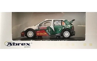 ŠKODA FABIA WRC No.12 HIRVONEN / LEHTINEN RALLY JAPAN 2005 ABREX JUNIOR