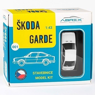ŠKODA GARDE 1982 BÍLÁ LEDOVÁ STAVEBNICE