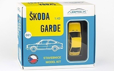 ŠKODA GARDE 1982 ŽLUTÁ SLUNEČNÍ STAVEBNICE
