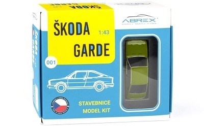 ŠKODA GARDE 1982 ZELENÁ OLIVOVÁ STAVEBNICE