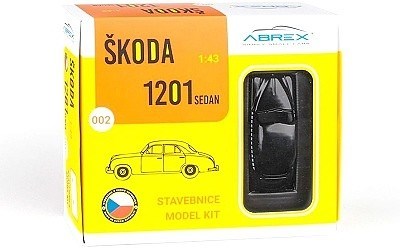ŠKODA 1201 1956 TAXI ČERNÁ STAVEBNICE