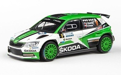 ŠKODA FABIA III R5 2015 No. 1 KOPECKÝ - DRESSLER RALLY BOHEMIA 2017