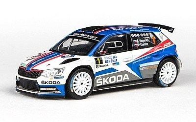 ŠKODA FABIA III R5 2015 No. 1 KOPECKÝ - DRESSLER RALLY BOHEMIA 2018