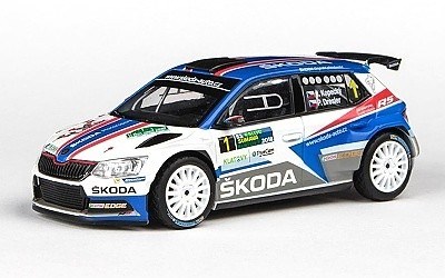 ŠKODA FABIA III R5 No. 1 KOPECKÝ DRESLER RALLY ŠUMAVA KLATOVY 2018