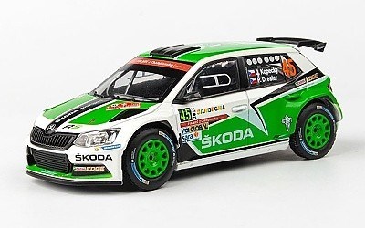 ŠKODA FABIA III R5 2015 No. 45 KOPECKÝ / DRESLER RALLY ITALIA SARDEGNA 2015