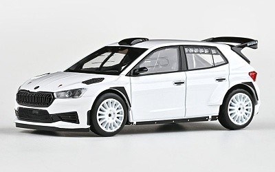 ŠKODA FABIA IV RS RALLY2 2022 WHITE ASFALTOVÁ KOLA