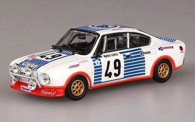 ŠKODA 130 RS #49 BLAHNA - HLÁVKA RALLY MONTE CARLO 1977