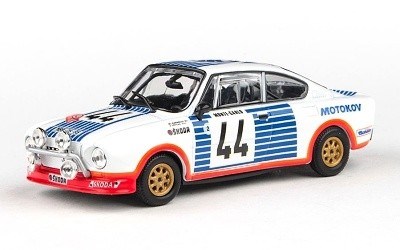 ŠKODA 130RS 1977 #44 ZAPADLO - MOTAL RALLYE MONTE CARLO 1977