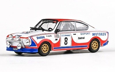 KODA 130 RS #8 ZAPADLO / MOTAL RALLY KODA 1978